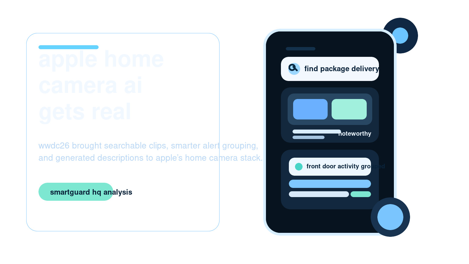Apple Home Cameras Get AI Search and Smarter Alerts at WWDC26
